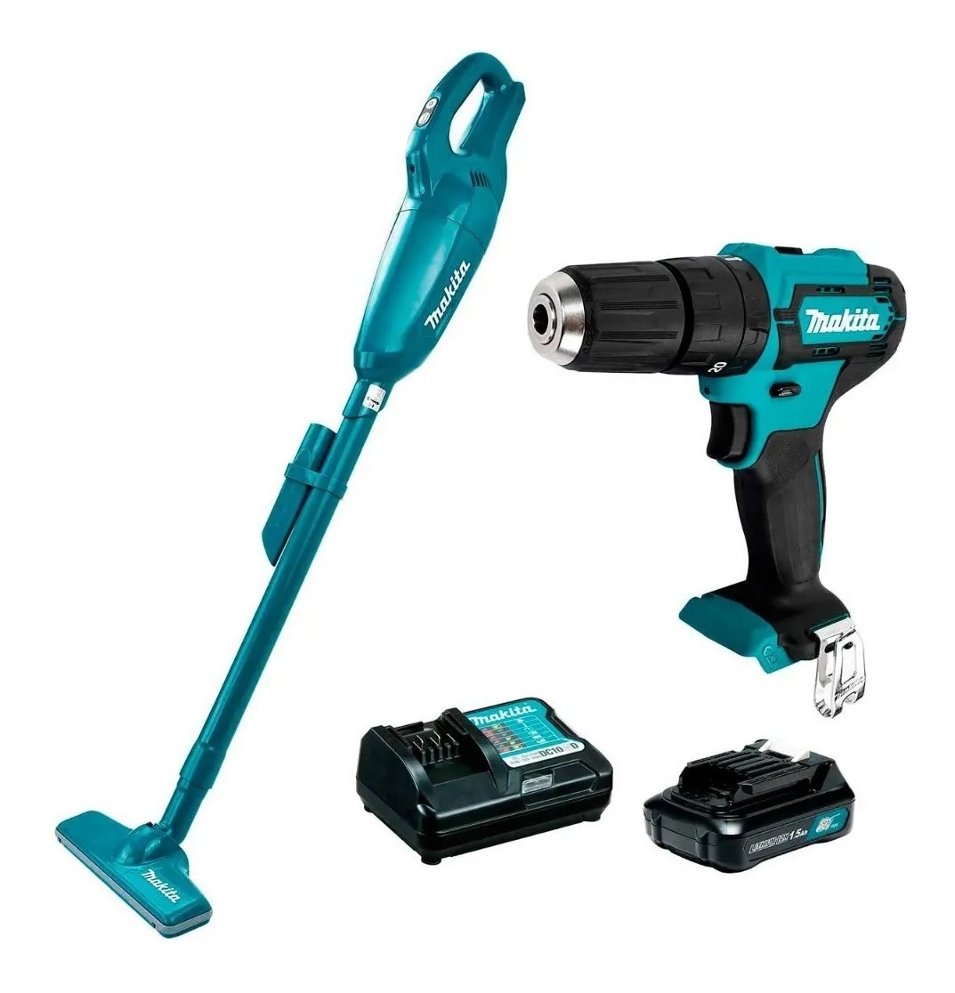 Rotomartillo Atornillador Makita Hp333dz Aspiradora Manual