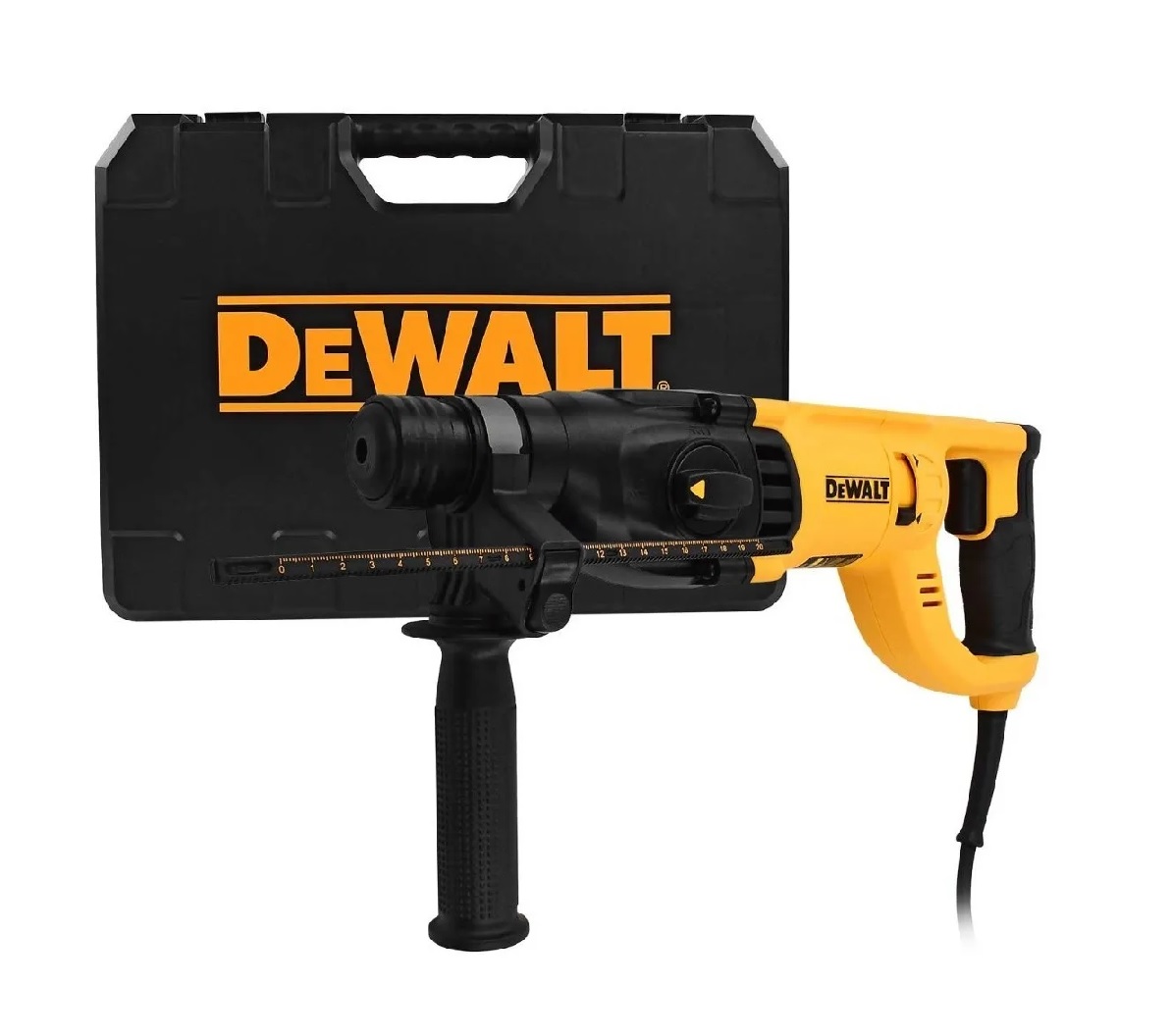 Rotomartillo Sds Plus 3 Modos Dewalt D25260k color Amarillo 800w 1"