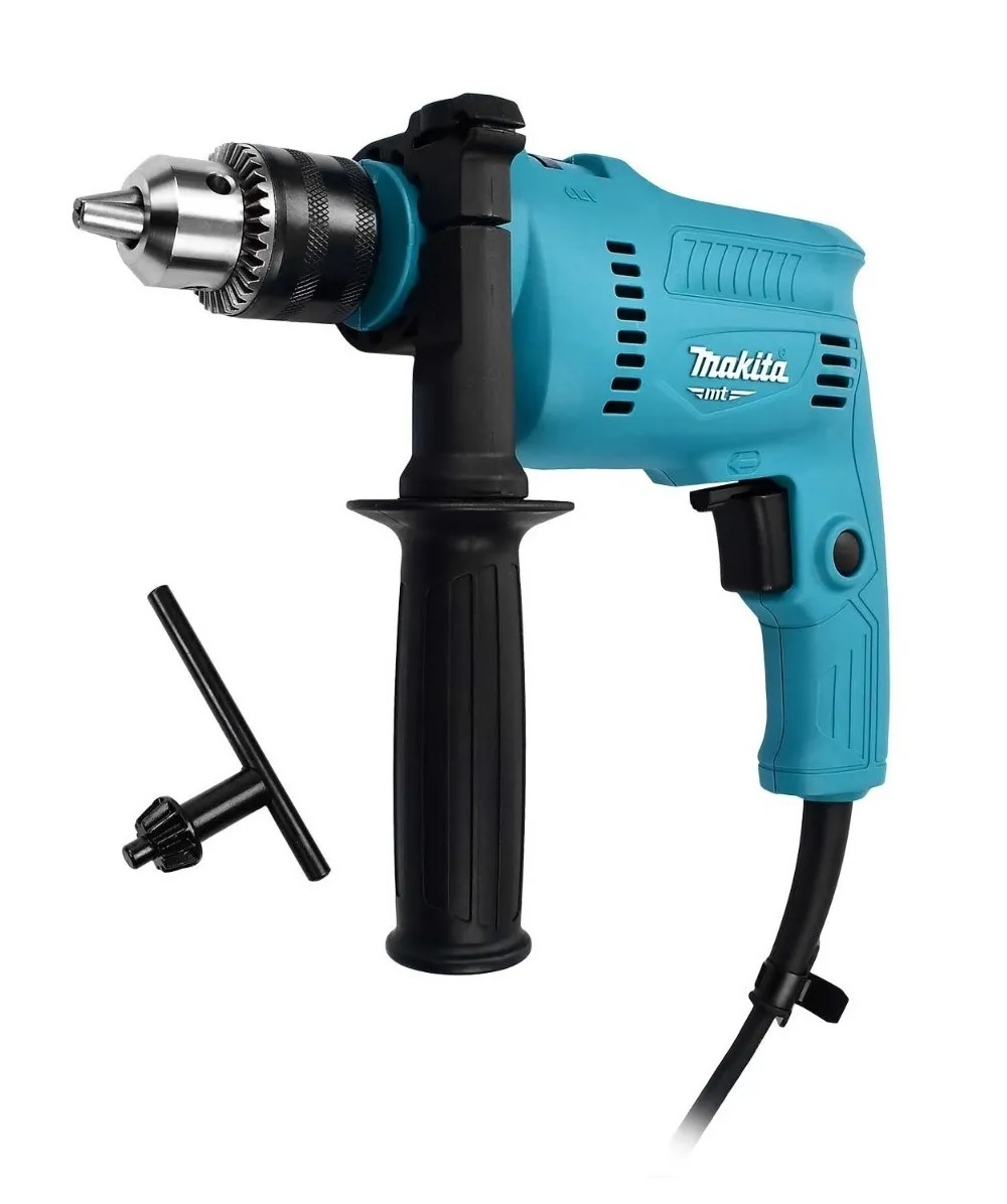 Taladro Rotomartillo Makita M0801b 500w 1/2" color Azul