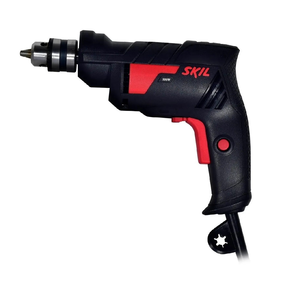 Taladro Skil 6000 color Negro 3/8" 500w 3000 Rpm Perfora  y Atornilla