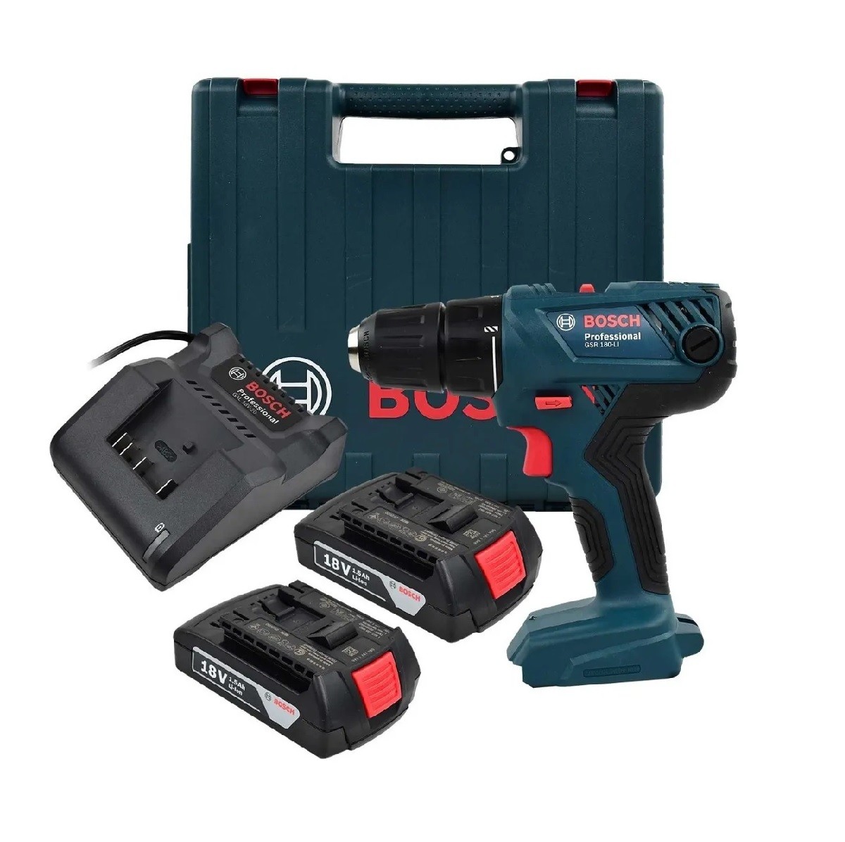 Taladro Atornillador Inalámbrico 18v Bosch Gsr 180-li