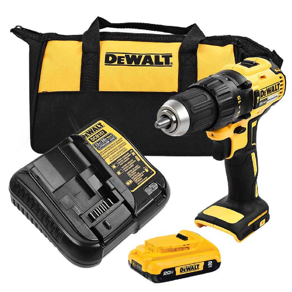 Foto 2 pulgar | Taladro Percutor y Atornillador DeWalt DCD7781D1 de 1/2'' Brushless 20 V Máx