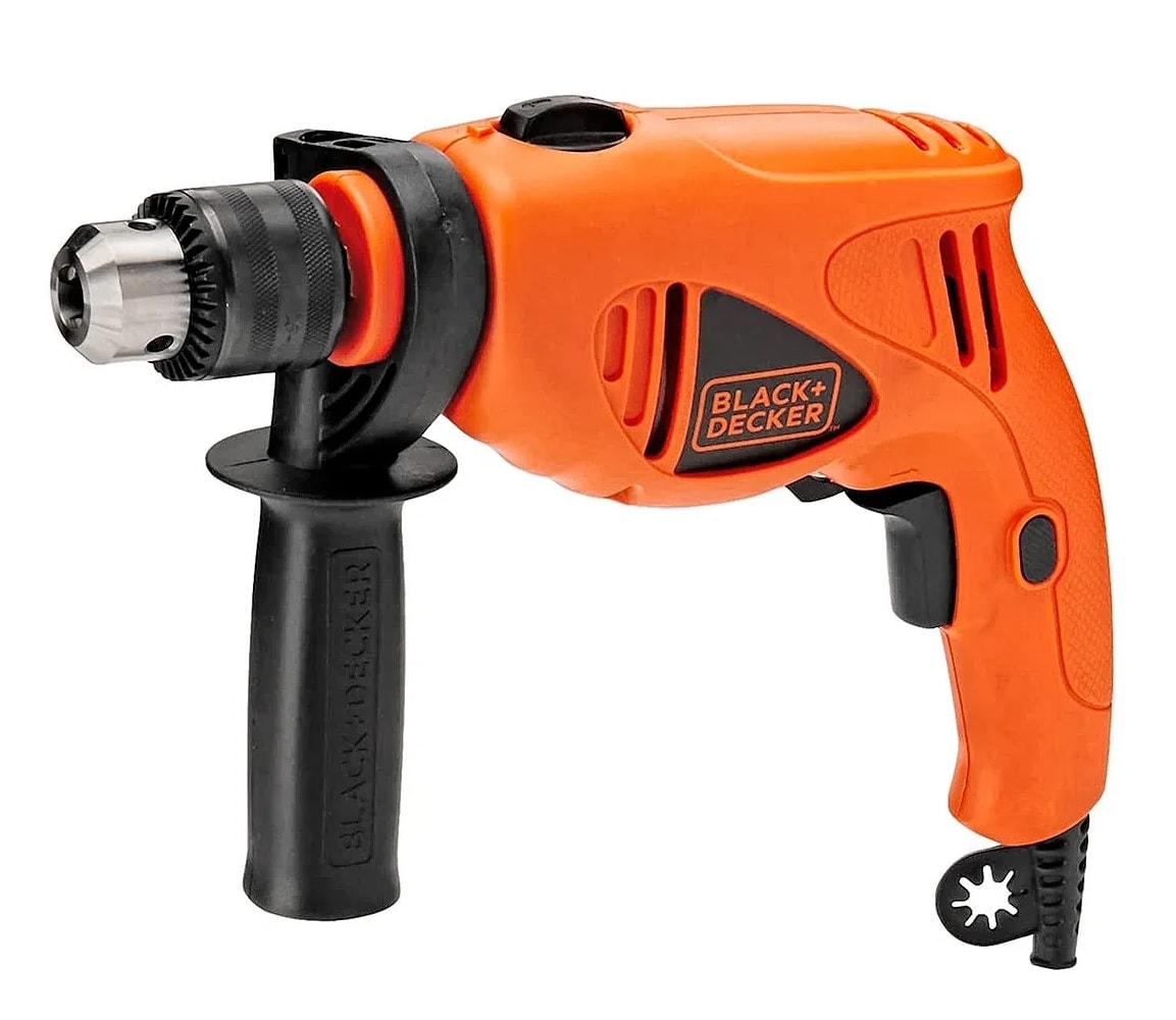 Rotomartillo Black & Decker HD500 B3H color Naranja 1/2'' 550w 6.0 Amp 0-2800rpm $3,252