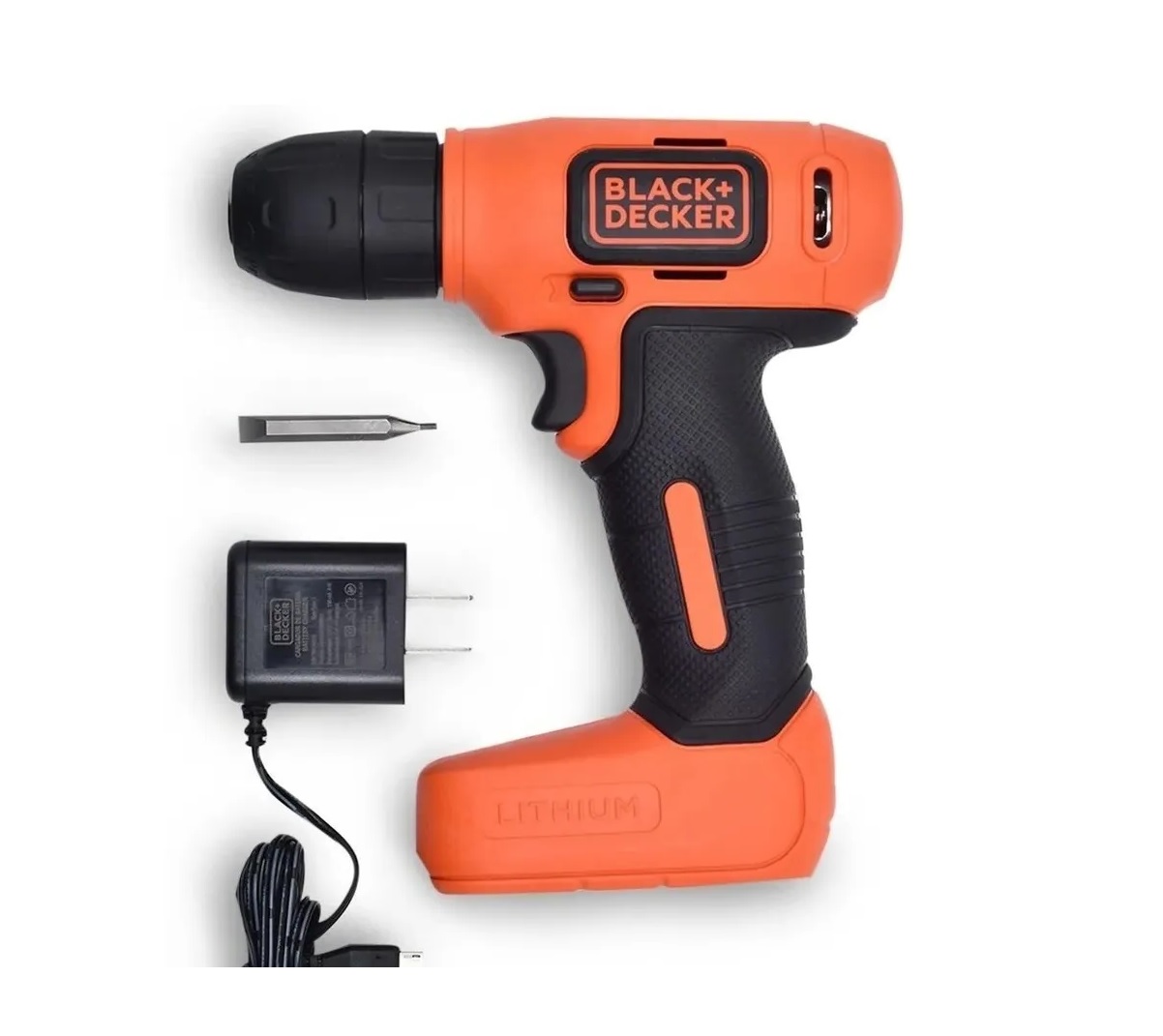 Foto 2 pulgar | Taladro Atornillador Black & Decker LD008 color Naranja 8v