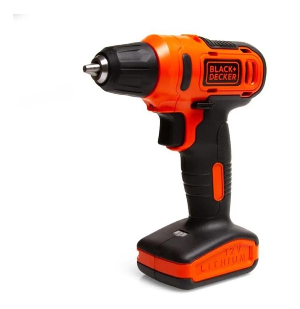 Taladro Atornillador Black & Decker LD12BA-B3H color Naranja 12v $4,823