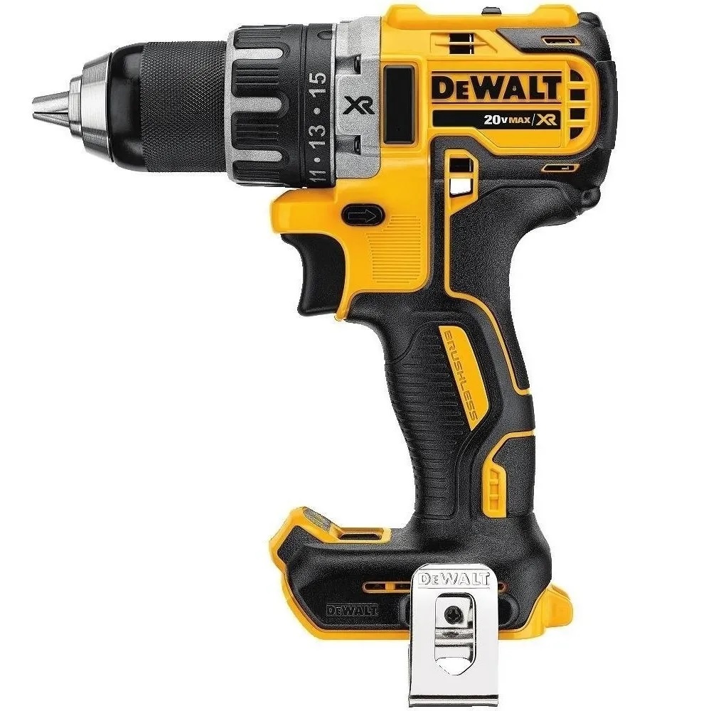 Foto 2 pulgar | Taladro sin Escobillas DeWALT DCD791B color Amarillo 20 V MAX XR Sin Bater