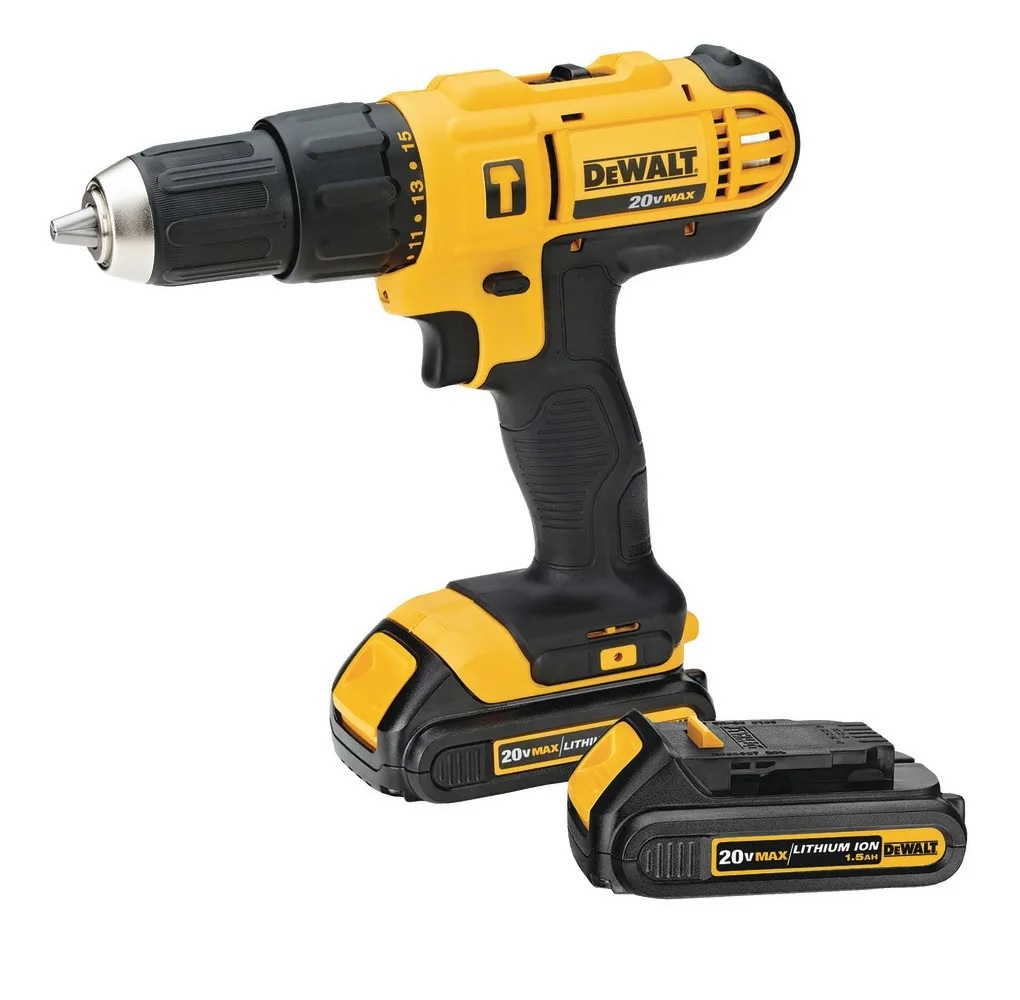 Taladro Percutor DeWalt DCD776LC1 Inalámbrico de 13 MM 20 V