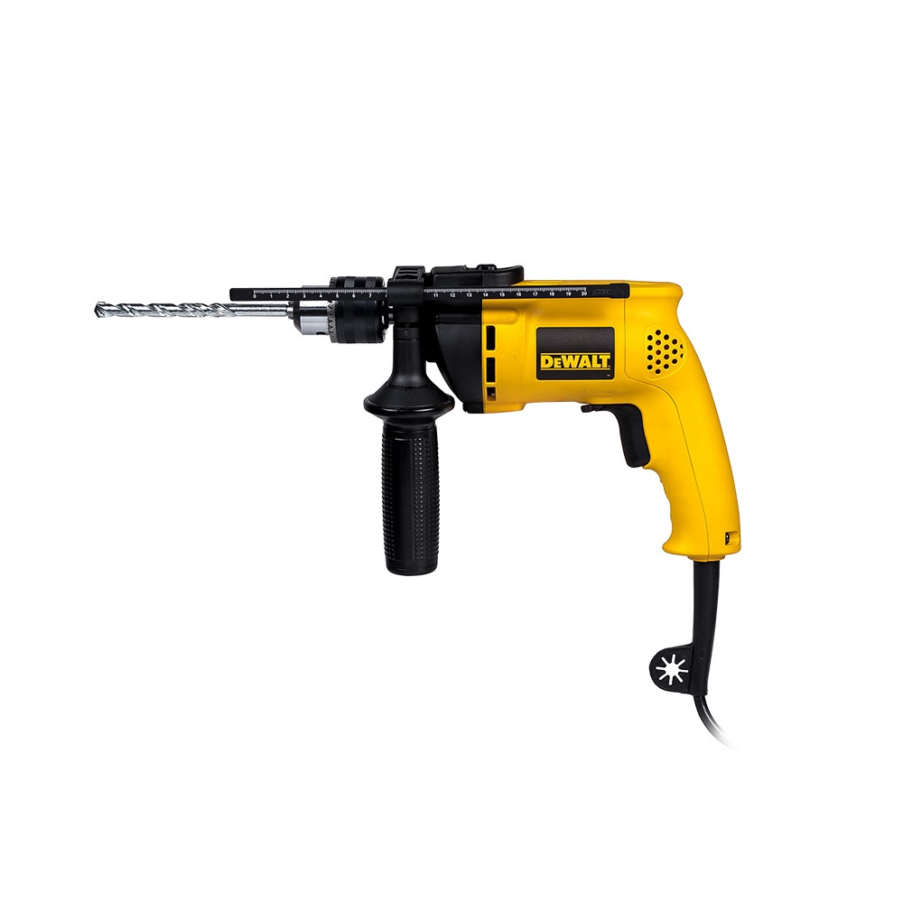 Taladro Percutor 1/2 DeWALT DWE1655MT color Amarillo 700 W