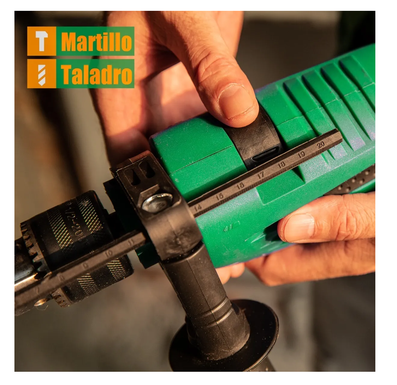 Foto 4 pulgar | Taladro Rotomartillo 1/2'' Prof 650w Rd650 con Brocas Eo Safe Imports Esi-2802 Verde