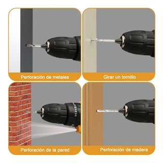 Foto 3 | Taladro Rotomartillo con Motor sin Escobillas 2 Baterías Eo Safe Imports Esi-3159 color Amarillo