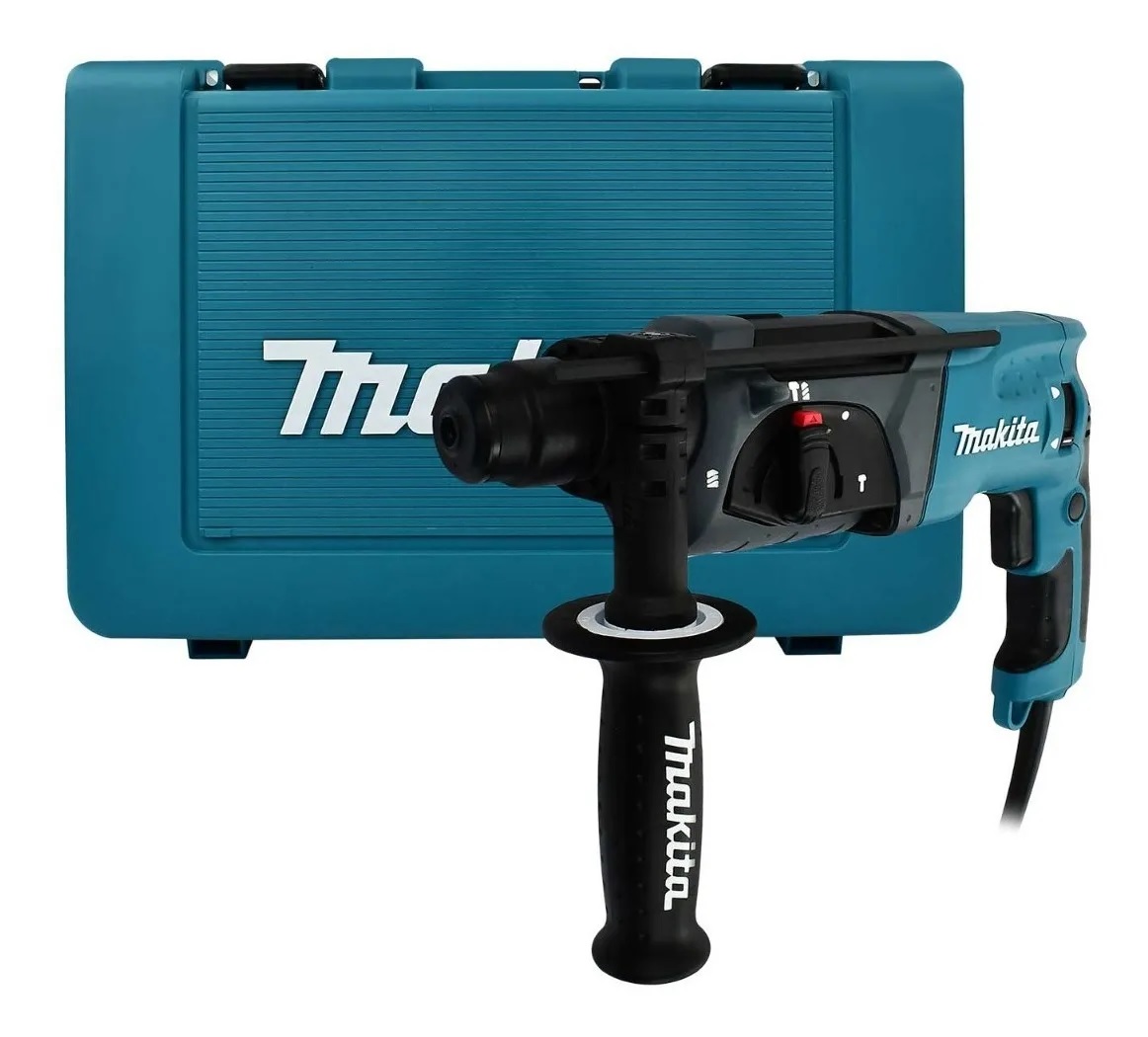 Rotomartillo Sds Plus 15/16 780 W Makita Hr2470 color Azul