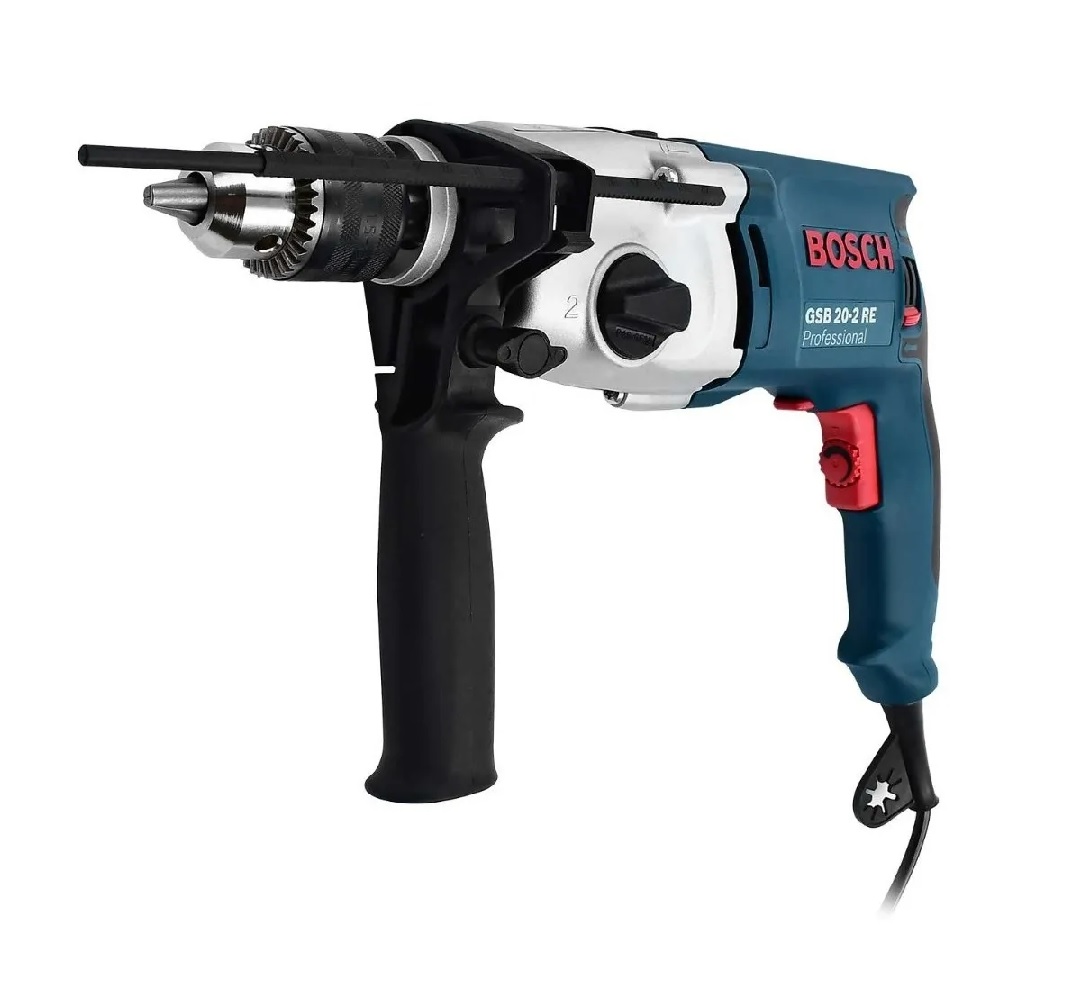 Rotomartillo Bosch Gsb 20-2 Re 1/2 Pulg 800w color Azul