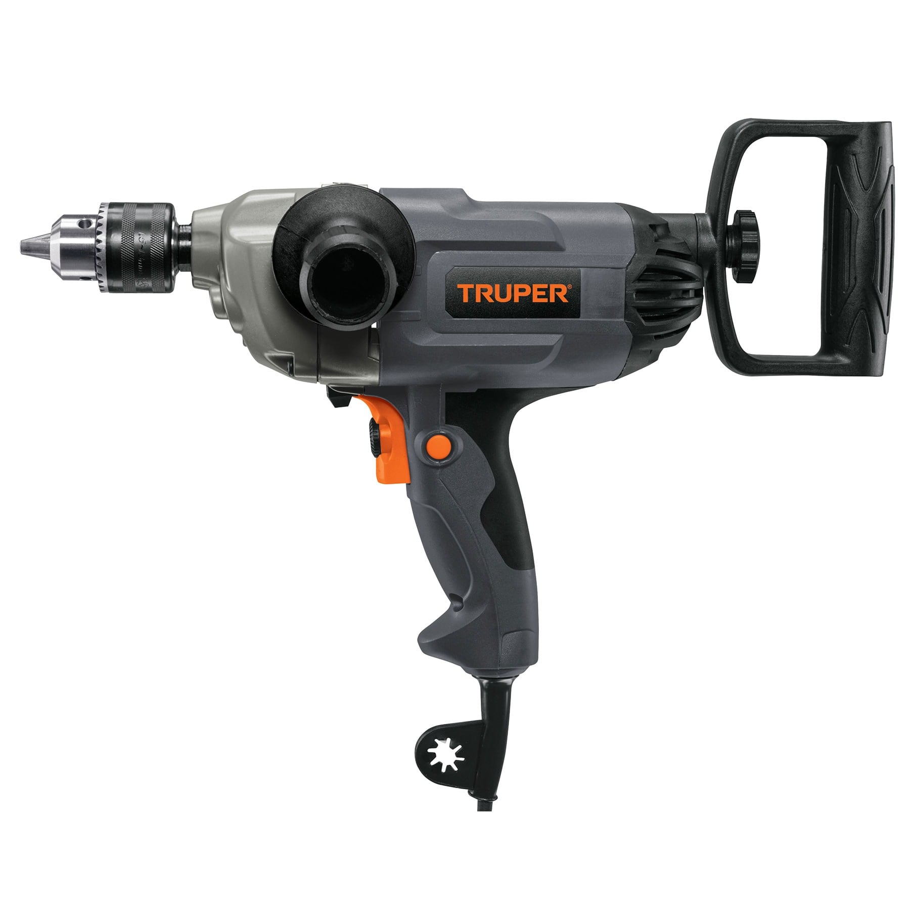 Taladro Tipo Espada 1/2' Industrial Truper Tale/1/2n color Gris 1150 W