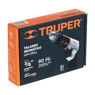 Foto 4 | Taladro Neumático Reversible Truper TPN-788RX color Gris 1800 rpm 3/8''