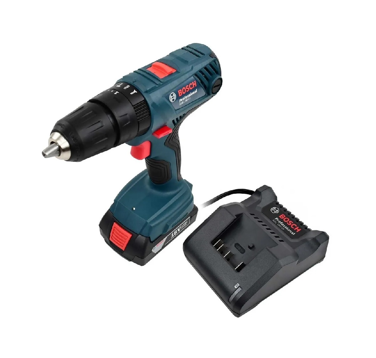 Taladro Atornillador Bosch GSB 180-LI color Azul 18 V