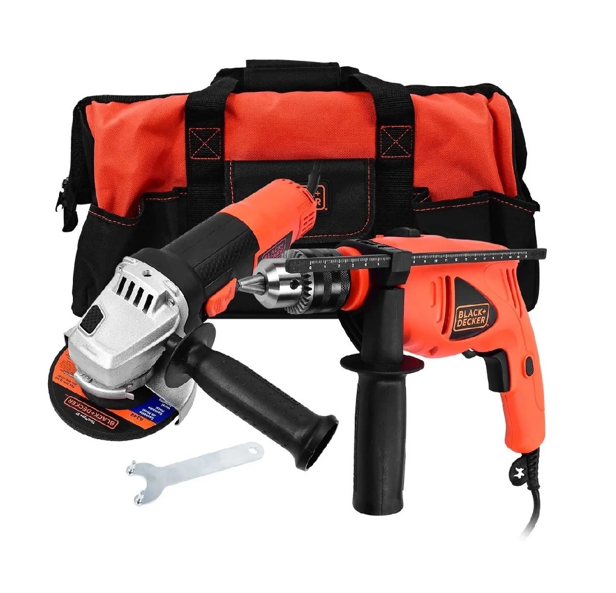 Rotomartillo con Miniesmeriladora y Bolsa Black+Decker Hg5072b-b3