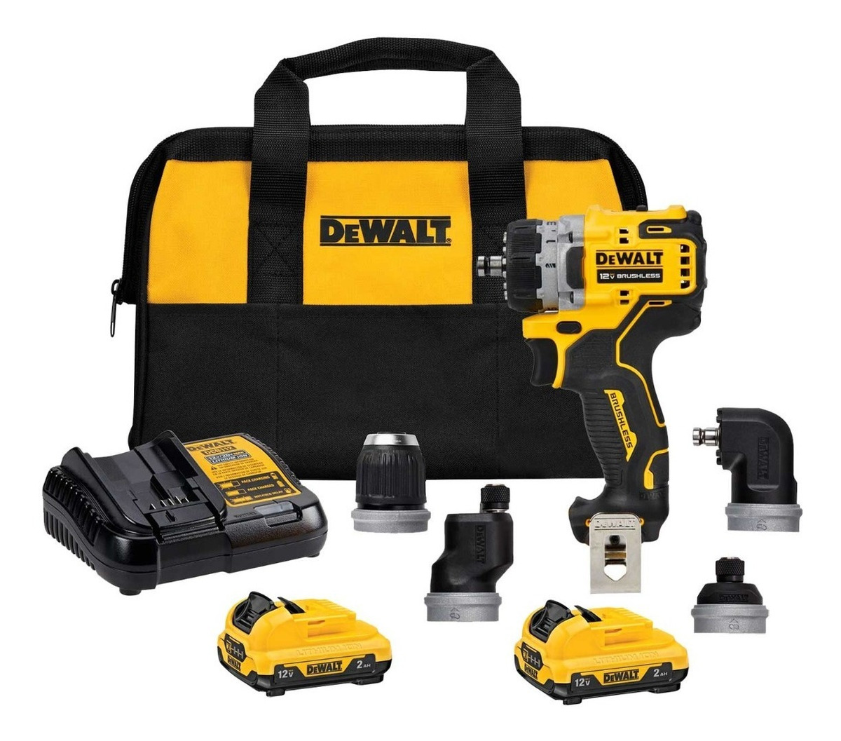 Foto 2 pulgar | Kit Taladro/atornillador Xtreme Dcd703f2-b3 Dewalt 5-en-1