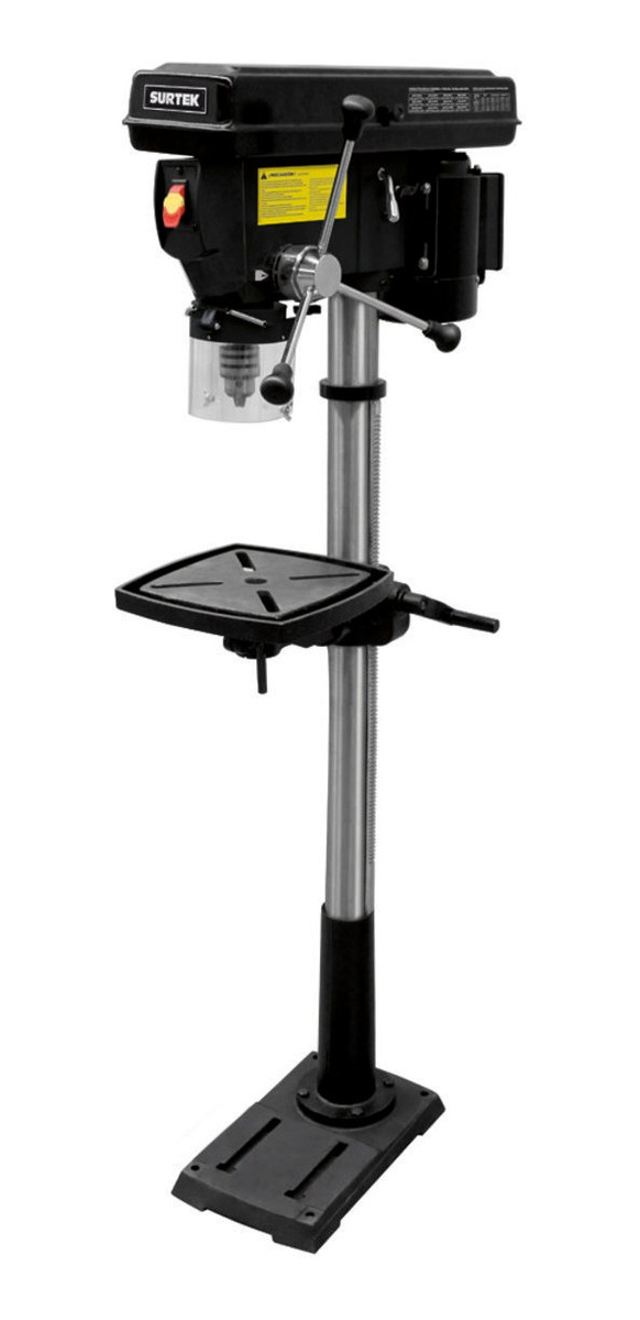 Taladro Columna 12 Vel Capacidad Broquero De 3/4in Surtek