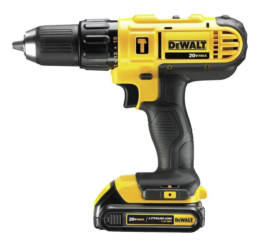 Taladro Percutor/atornillador Dewalt 1-1/4 Inalámbrico