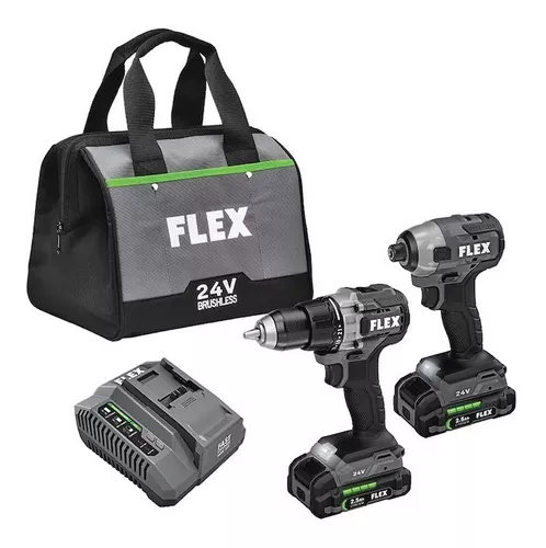 Taladro Inalámbrico Flex Fxm2012a 2 Piezas con Accesorios