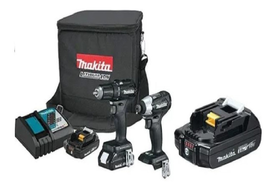 Combo Taladro Y Atornillador Brushless 18v Makita Cx200rb