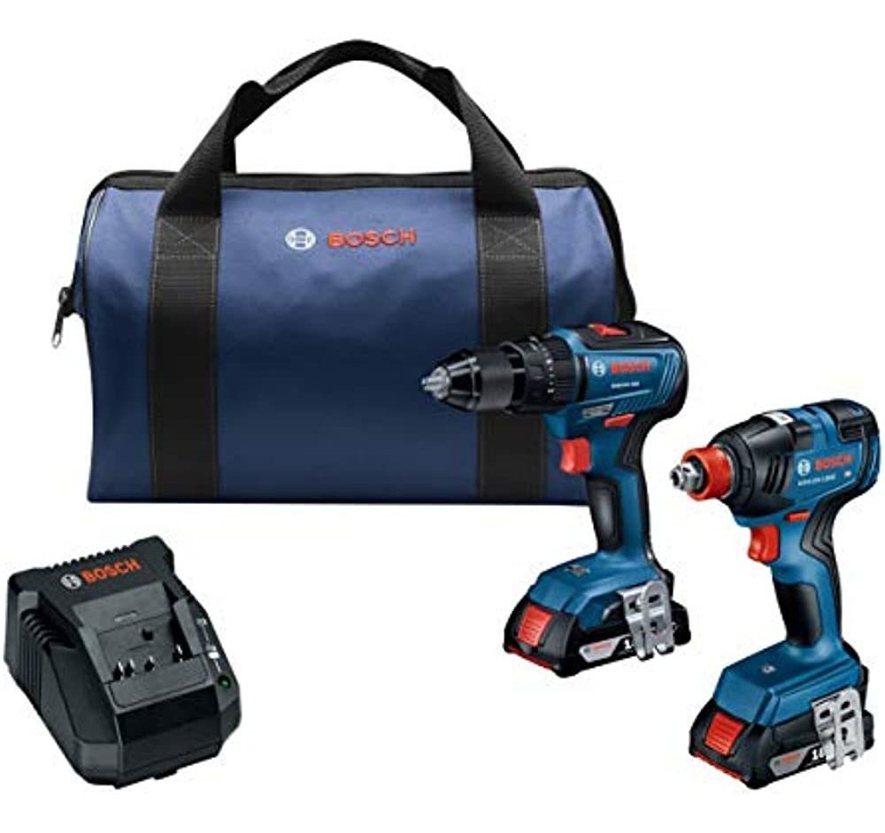 Bosch Gxl18v-240b22 Kit Combinado De 2 Herramientas De 18 V