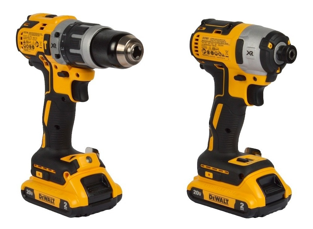 Foto 3 pulgar | Combo Dewalt Taladro Percutor Y Llave De Impacto Dck287d2