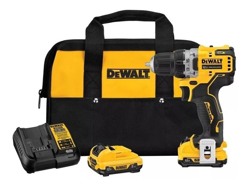 Taladro Destornillador Dewalt Inalambrico Bat. Y Cargador