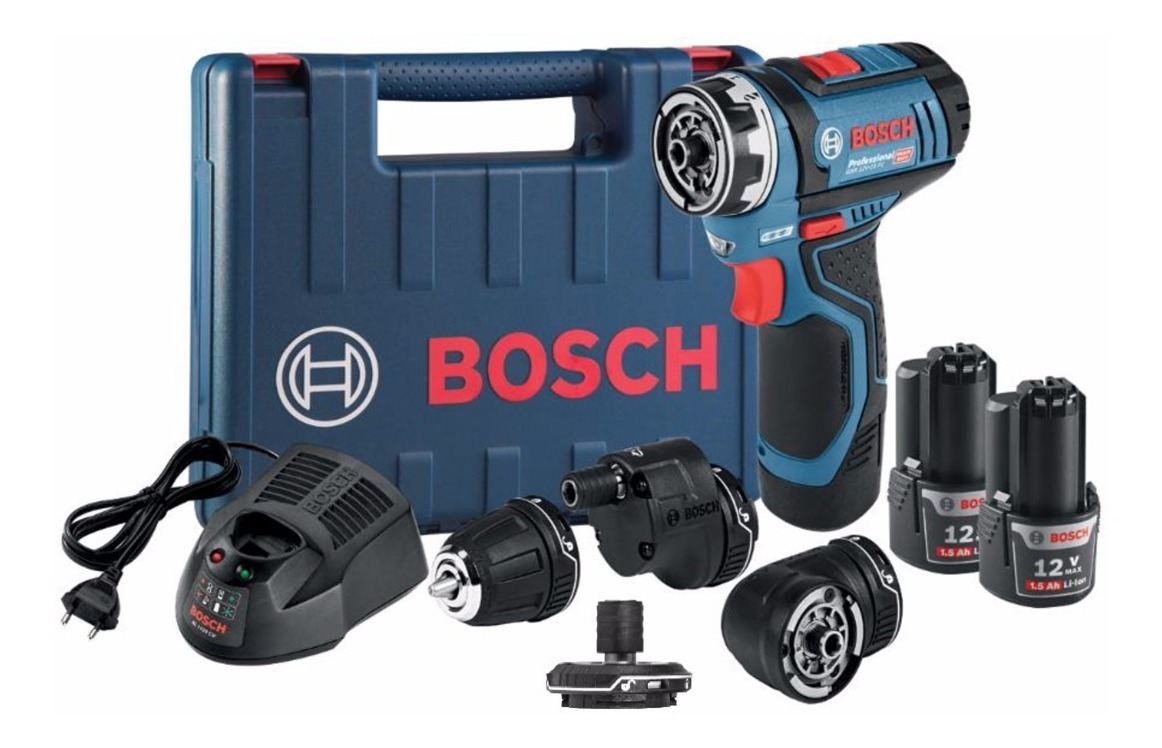 Taladro Multi Herramienta Flexiclick 5 En 1 Gsr 12v-15 Bosch