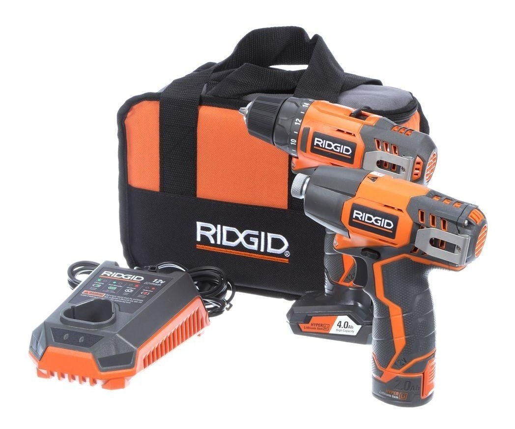 Foto 2 pulgar | Ridgid - Taladro Y Controlador De Impacto - 12 Voltios