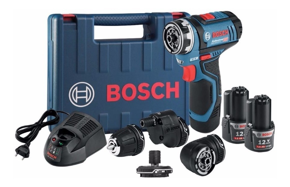 Taladro Multiherramienta 5 En 1 Gsr 12v-15 Fc Bosch 88082