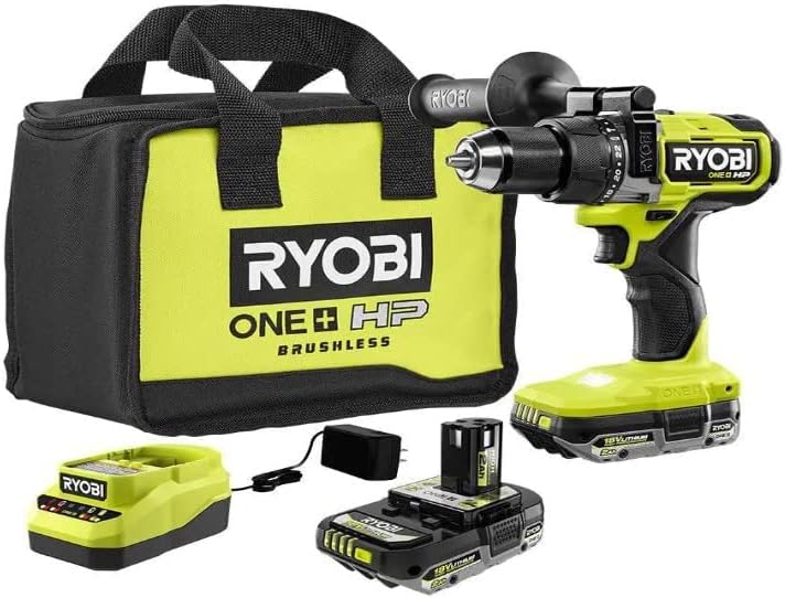 Taladro Rotomartillo Ryobi Pblhm101k2 color Amarillo