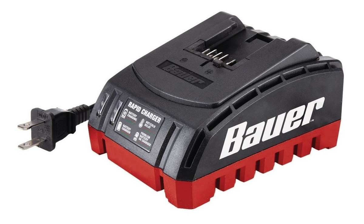 Cargador Rápido De Baterias De Litio 20v Bauer