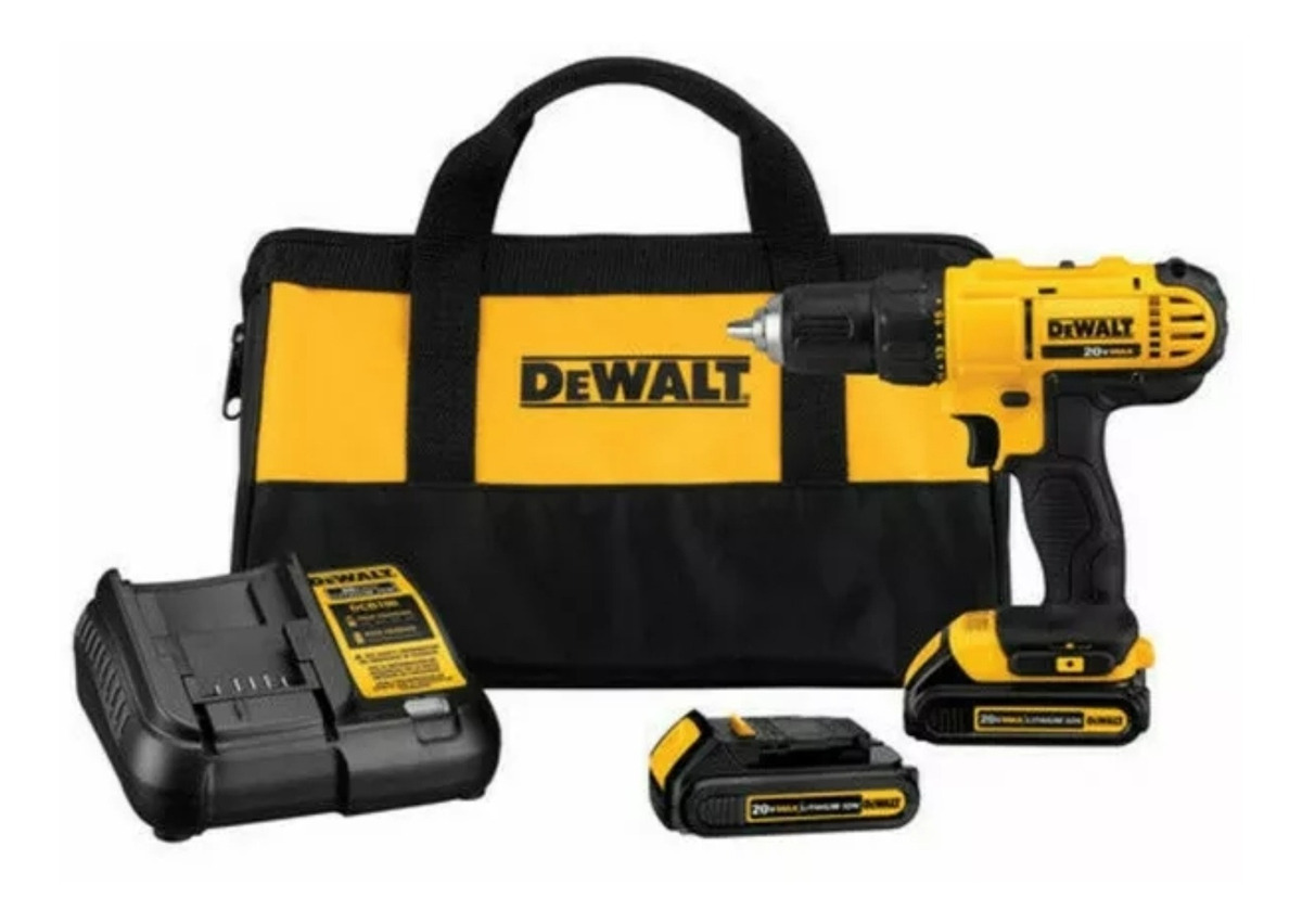 Dewalt Dcd771c2 Taladro Atornillador 20v C/ Bateria Y Cargad