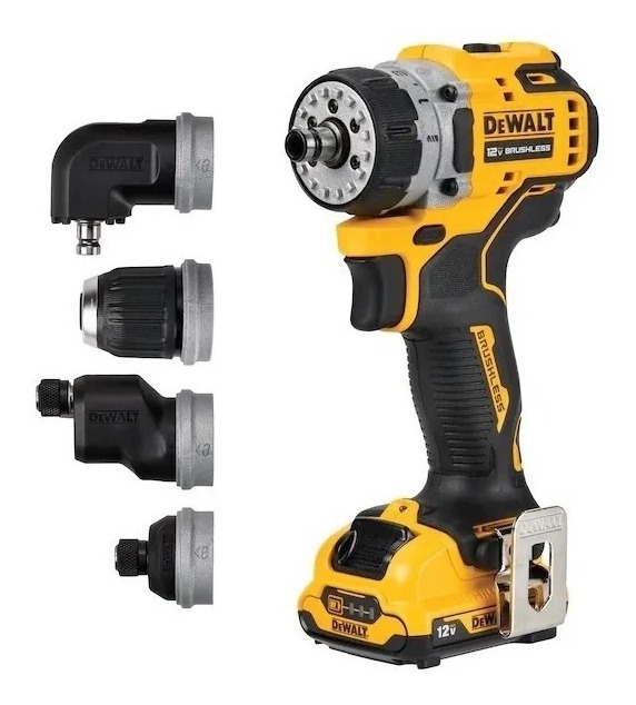 Taladro Inalámbrico Dewalt De 3/8 Bateria Y Cargador 5 En 1