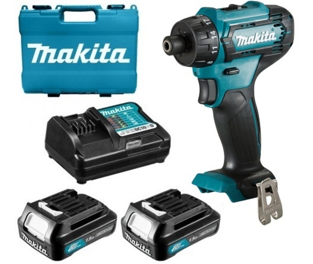 Foto 2 pulgar | Atornillador Taladro Inalambrico 12v Makita Df033dwye