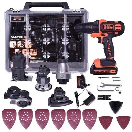 Foto 2 | Taladro Black And Decker 6 En 1 Matrix 20v Tool Combo