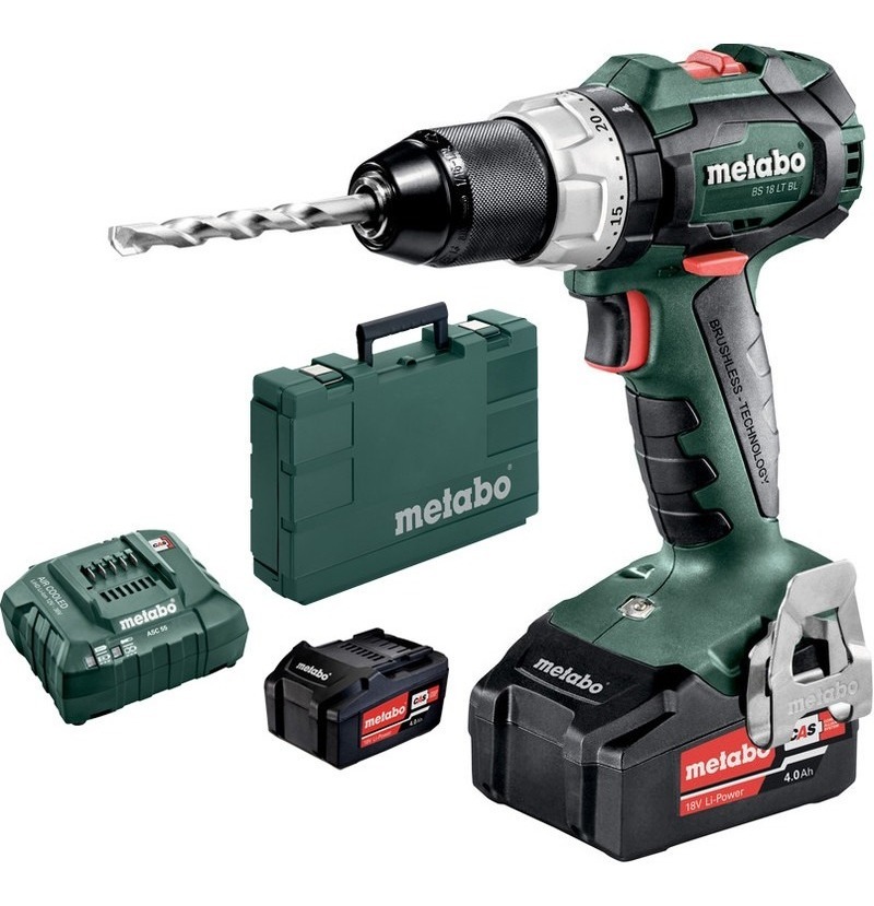 Taladro Atornillador A Batería Metabo Bs 18 Lt Bl