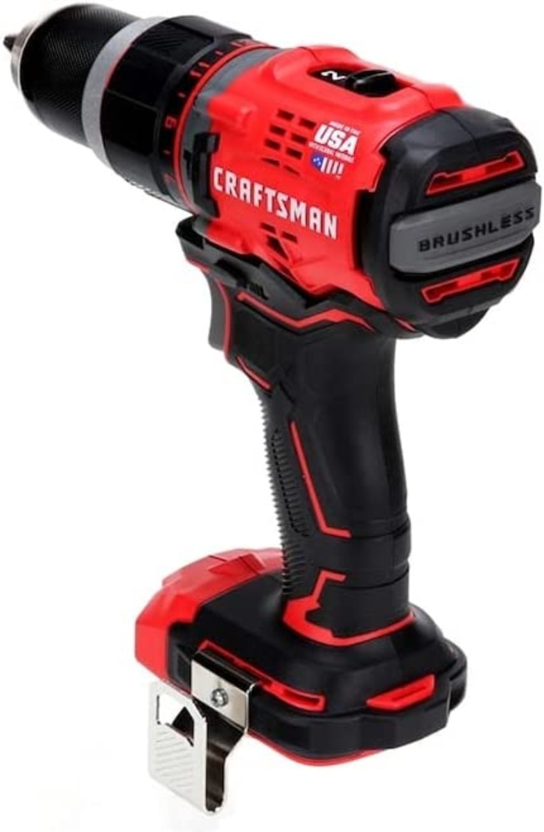 Foto 3 pulgar | Craftsman V20 Set Taladro Percutor Brushless Solo Herramient