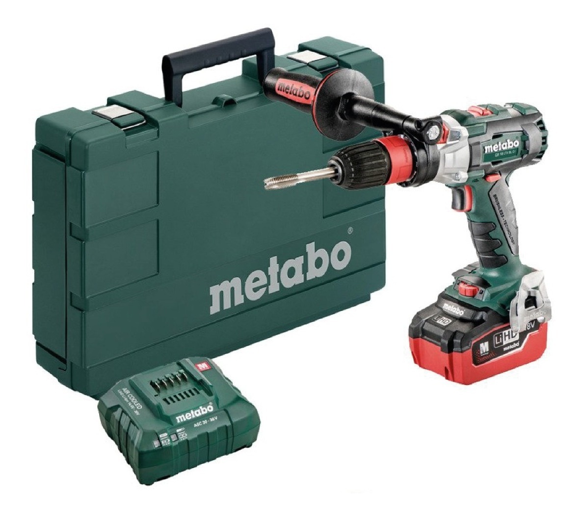 Foto 2 pulgar | Gb 18 Ltx Bl Q I / Taladro - Roscador De Batería Metabo