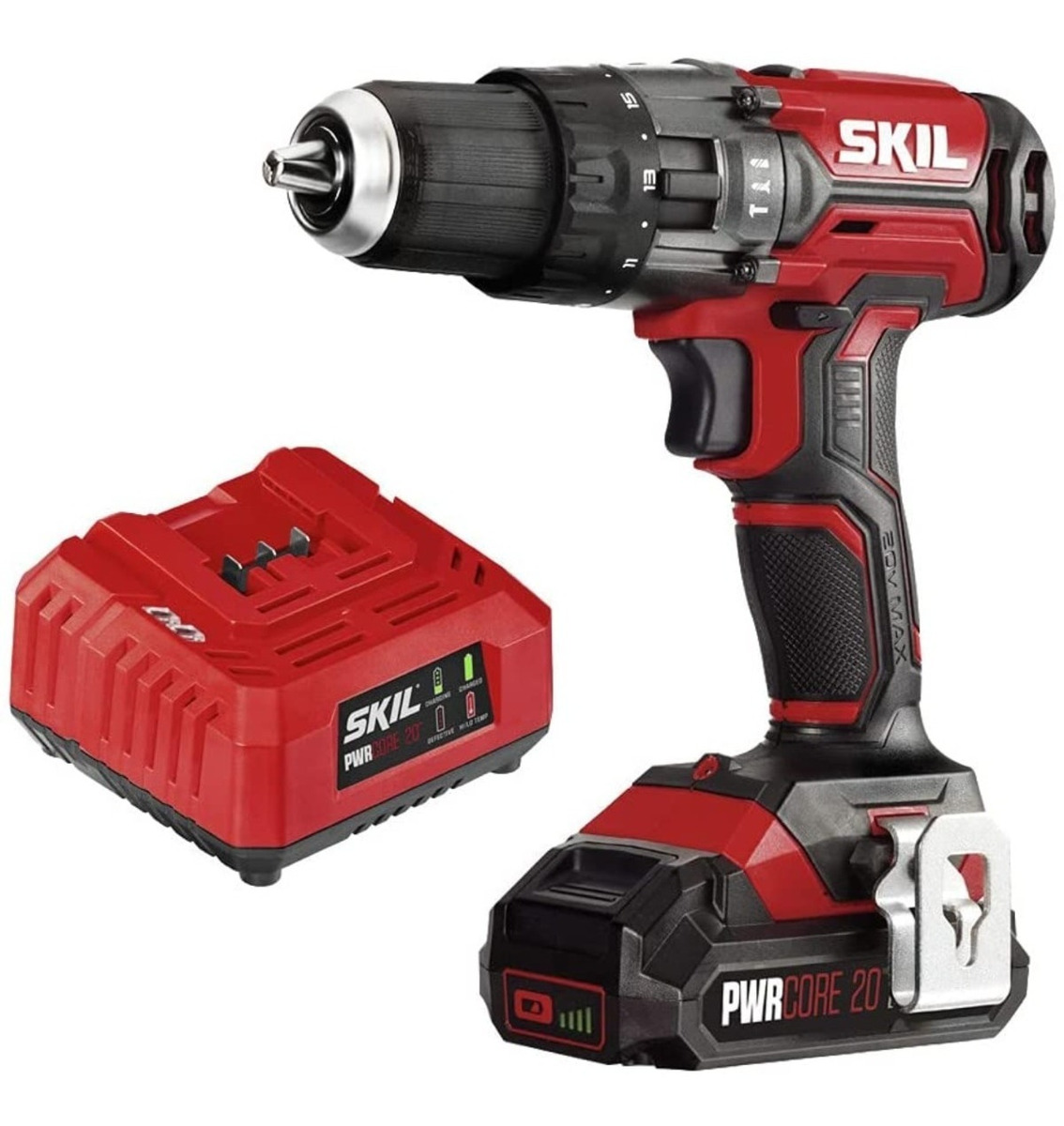 Skil Pwrcore 20v Taladro Percutor 1/2  Con Batería 2 Ah