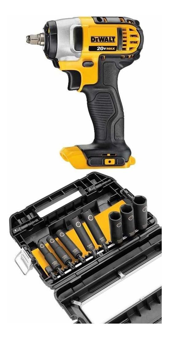 Foto 2 pulgar | Llave de Impacto Dewalt Dcf883b 20 Voltios 3/8 Pulgadas