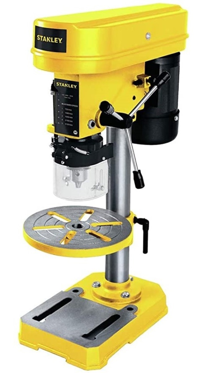 Taladro De Banco 1/2 In 5 Velocidades 1/3 Hp Stanley Sbt2513