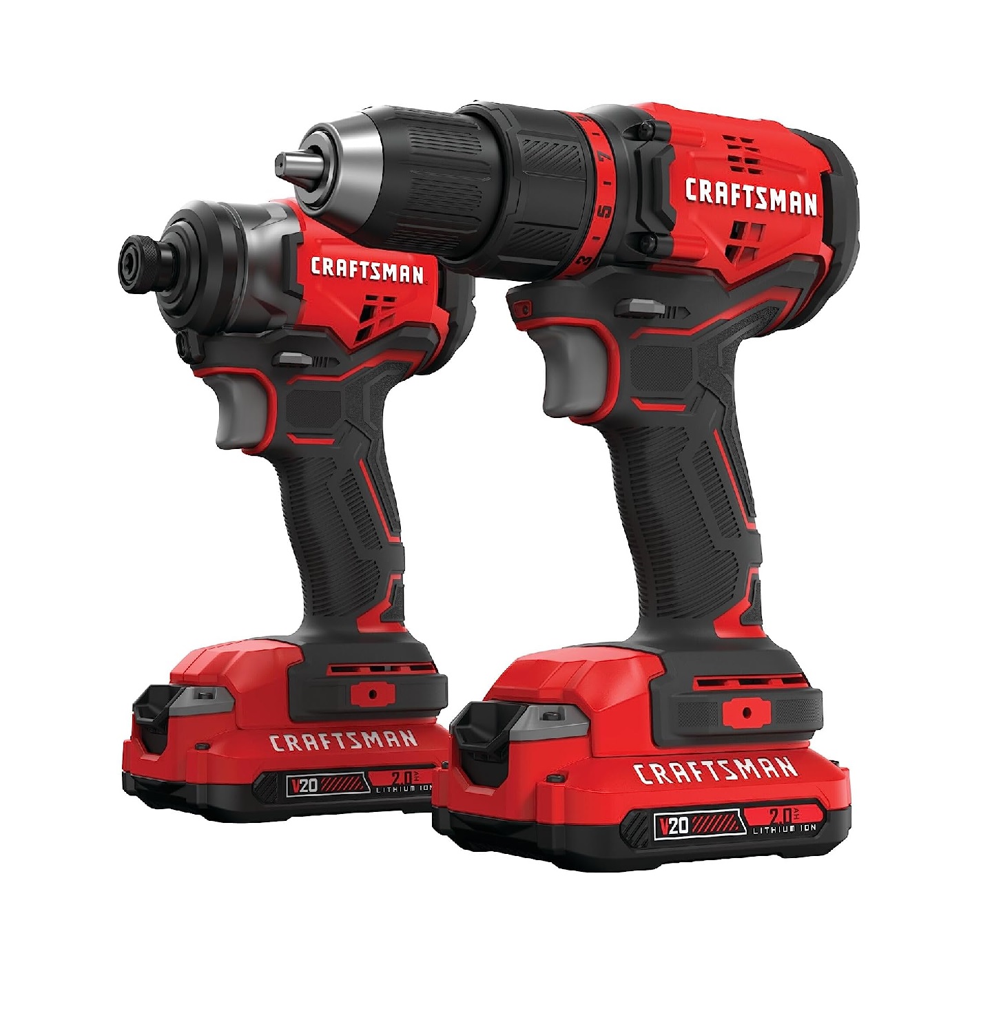 Foto 1 | Taladro Inalámbrico Craftsman Cmck210c2 2 Piezas