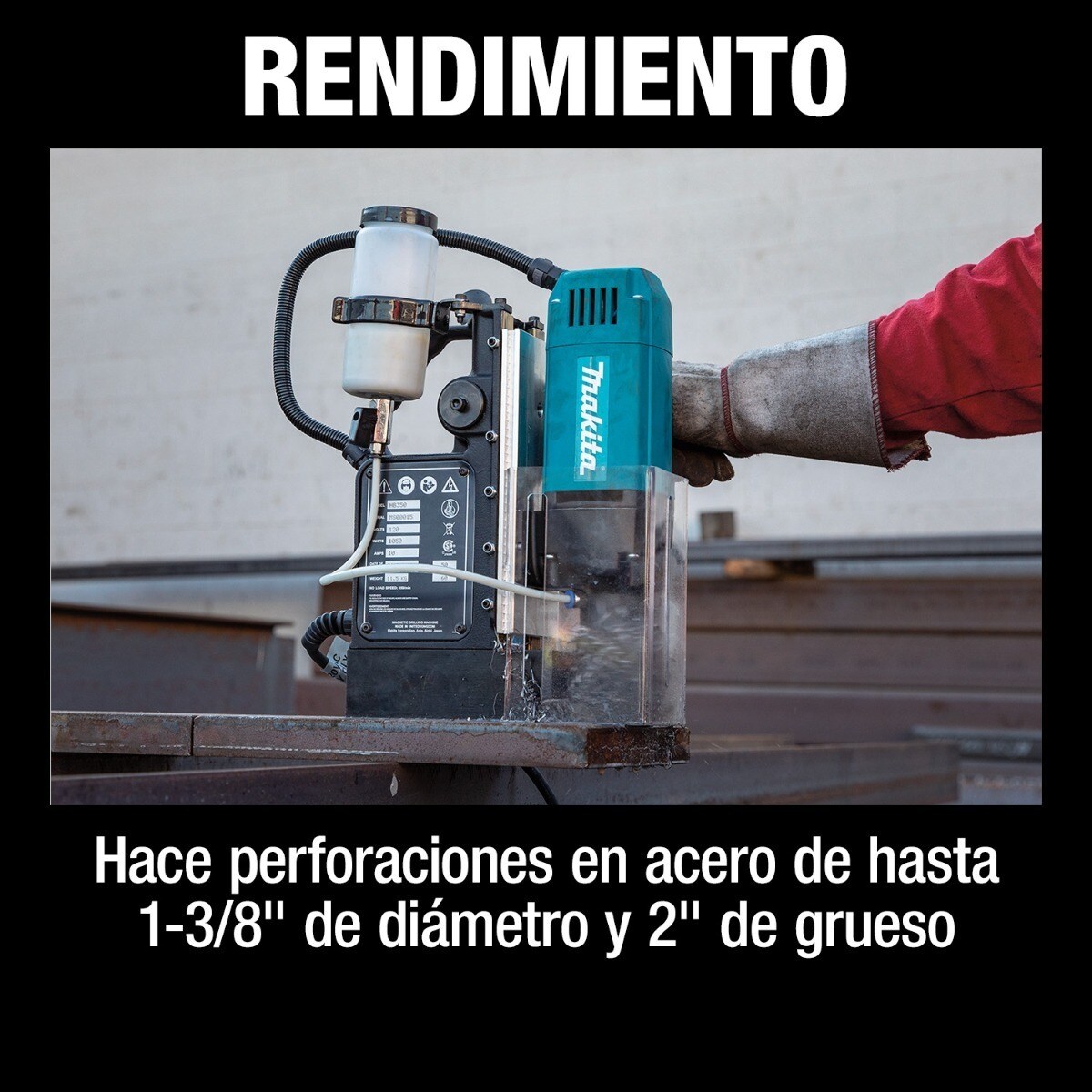 Makita Hb350 Taladro 1.050 W 35 Mm 13/8