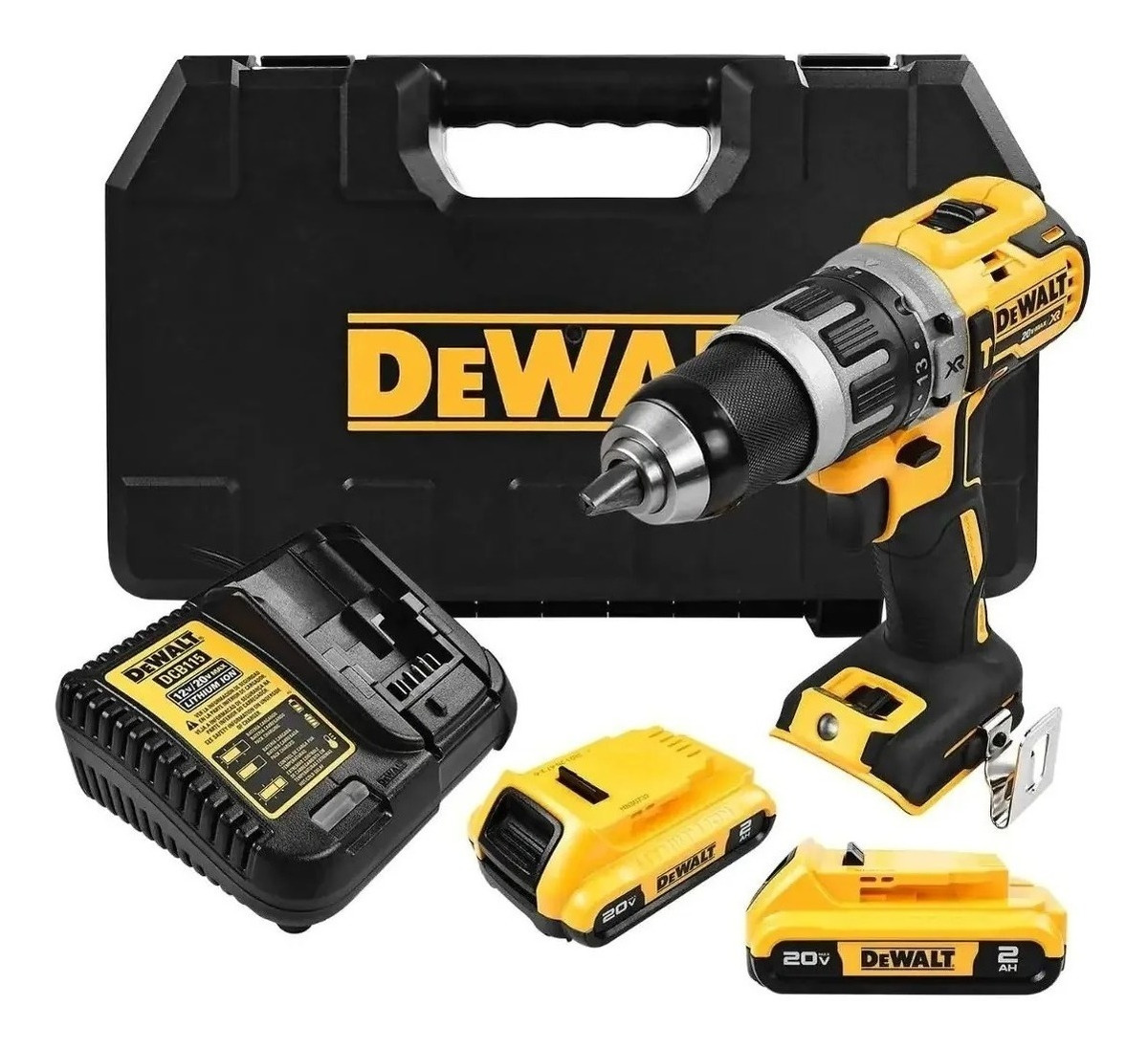 Foto 2 pulgar | Taladro Rotomartillo Dewalt Dcd796d2 20v Max + Accesorios