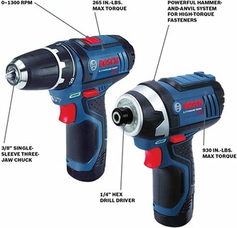 Foto 2 | Taladro Y Destornillador Bosch Inalámbricos 12v Con Cargador