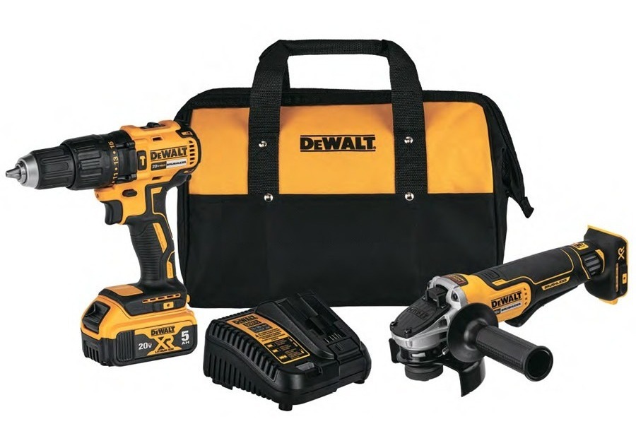 Combo Taladro Atornillador Esmeriladora Dewalt Dck248p1