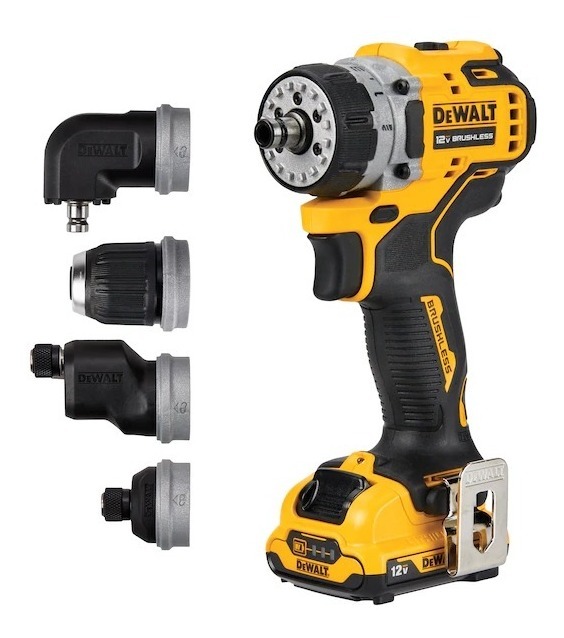 Taladro Inalámbrico Dewalt De 3/8 Bateria Y Cargador 5 En 1