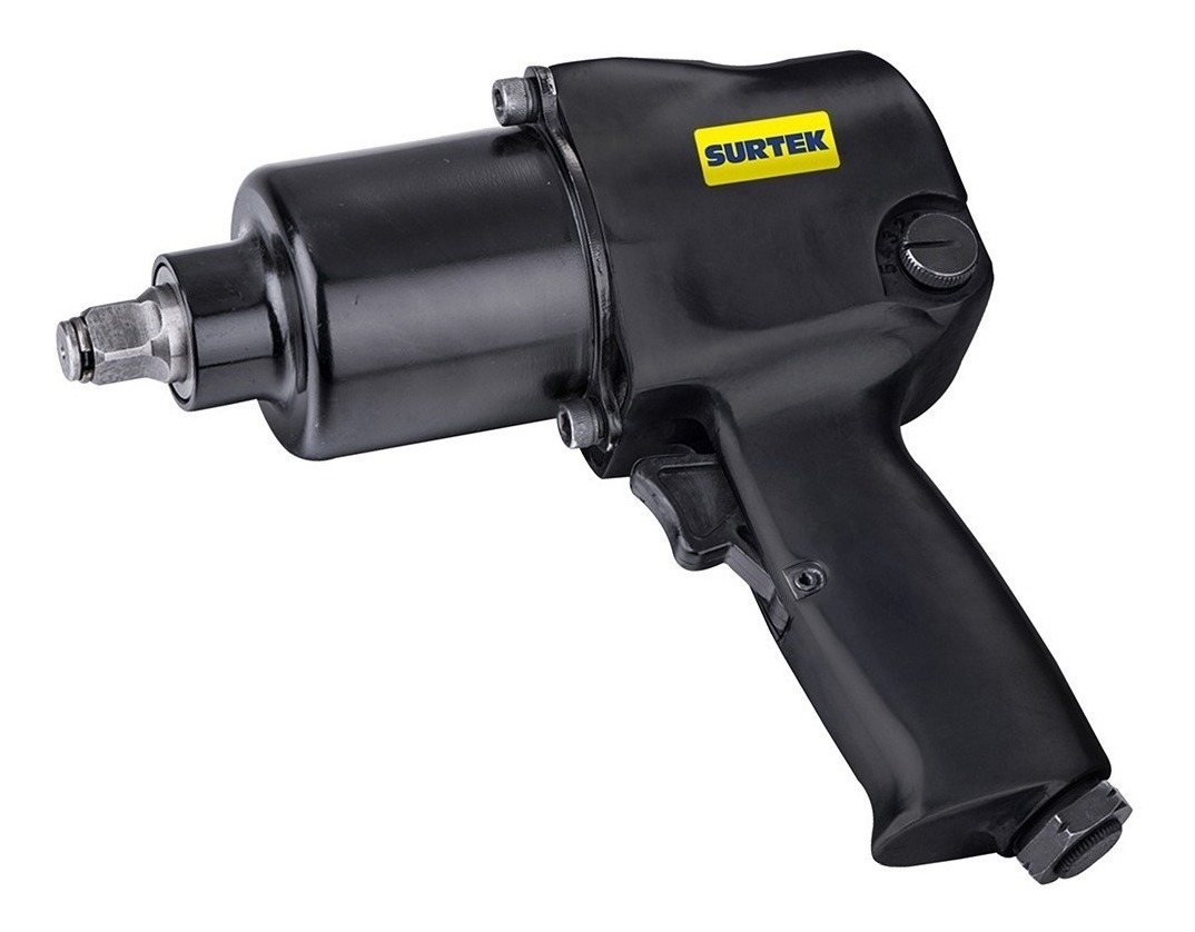 Pistola De Impacto Surtek Pi612 1/2  425 Ft'-lb Negro /vc